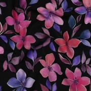 PUNTA DI ROMA DIGITAL FLEURS NOIR (thumbnail) #2