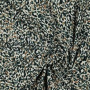 LINEN JERSEY DIGITAL LEOPARD PRINT GREEN (thumbnail) #2