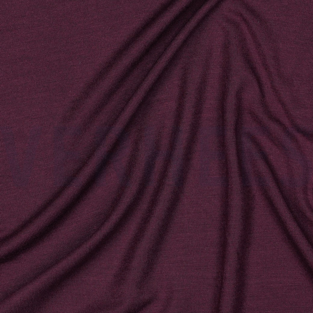 JERSEY TENCEL™ MODAL AUBERGINE #7