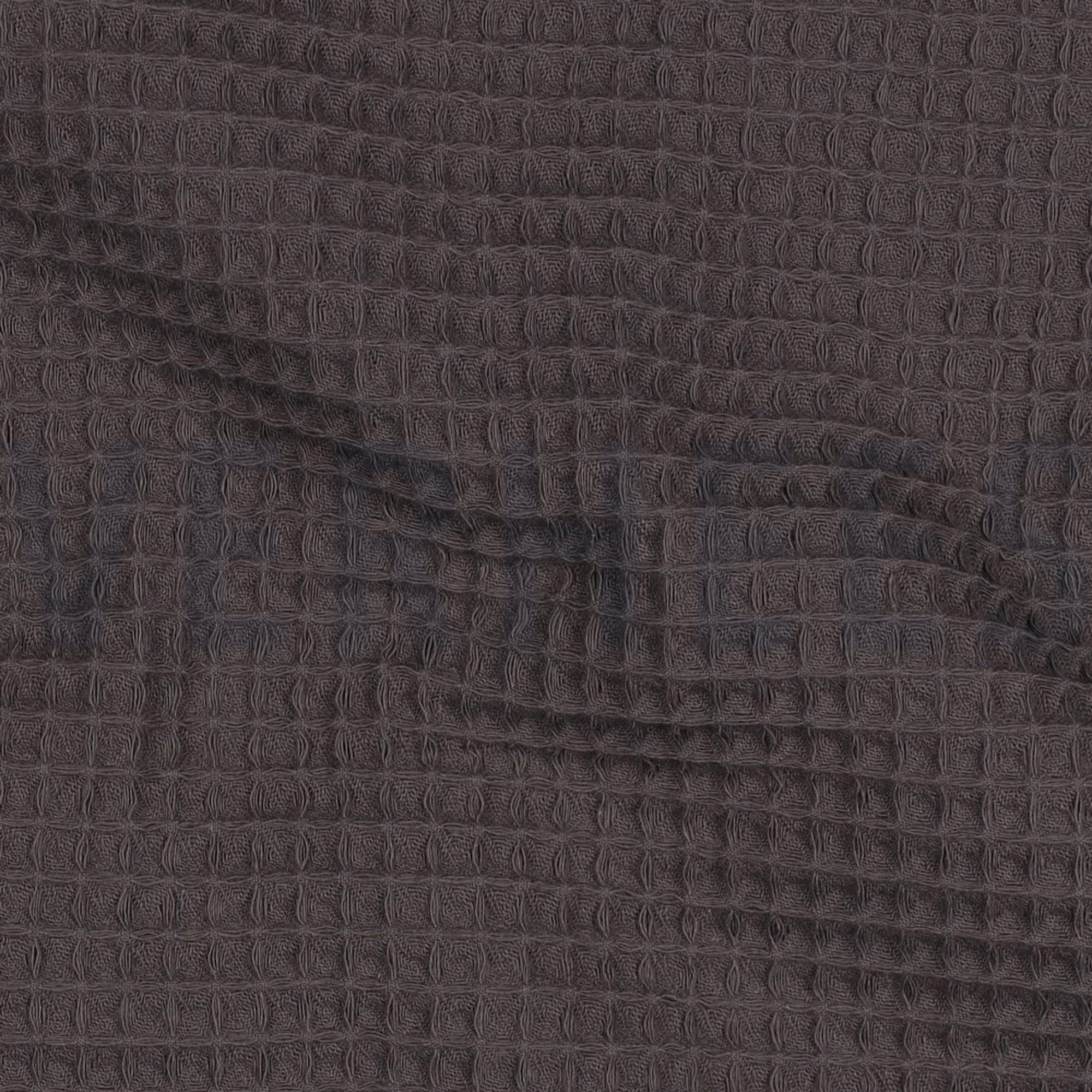 COTTON WAFFLE ANTHRACITE (high resolution) #2
