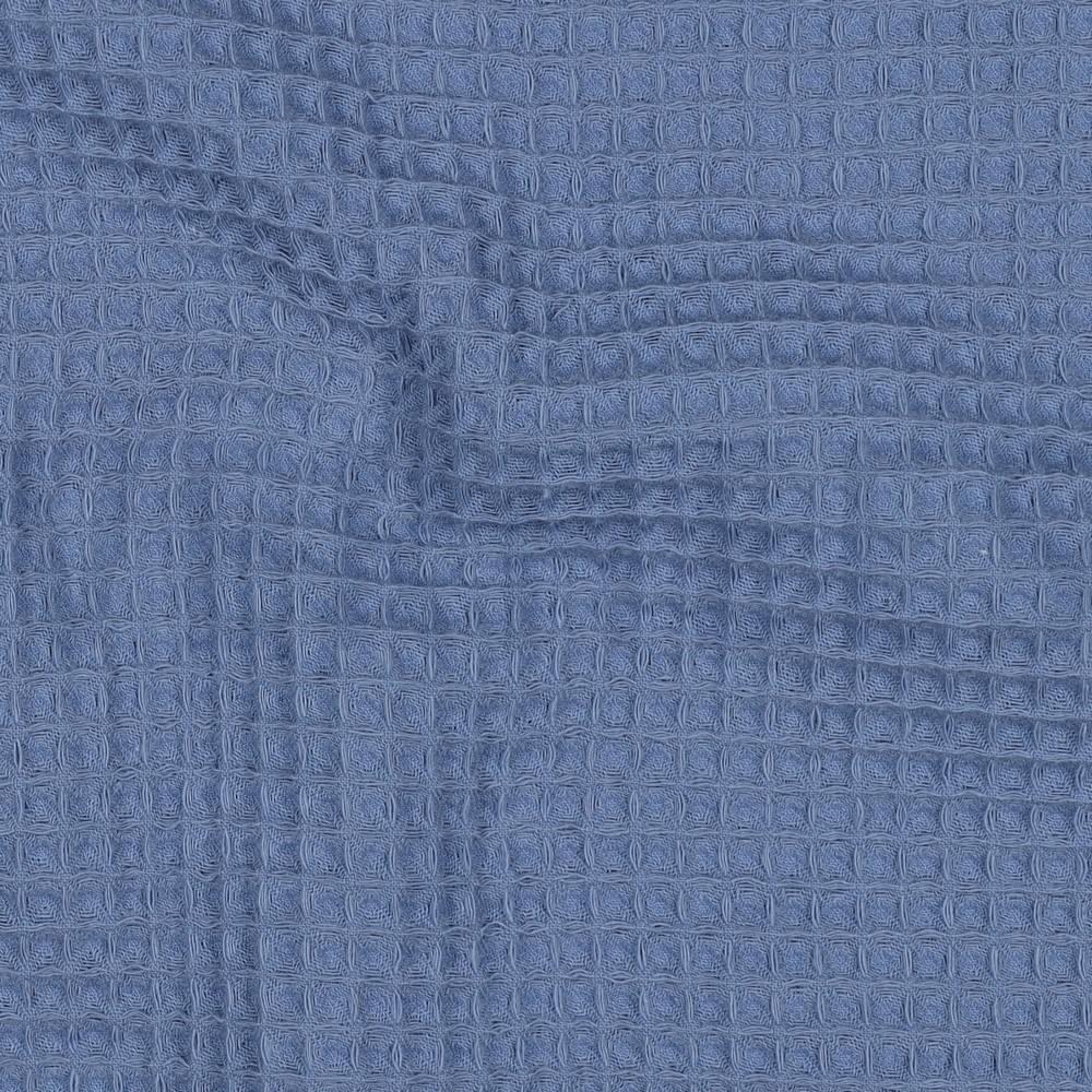 BAUMWOLLE WAFFEL BLAU #7