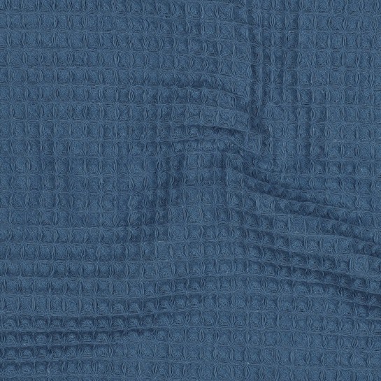 KATOEN WAFEL JEANSBLAUW #7