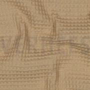 BAUMWOLLE WAFFEL HELL SAND (thumbnail) #2