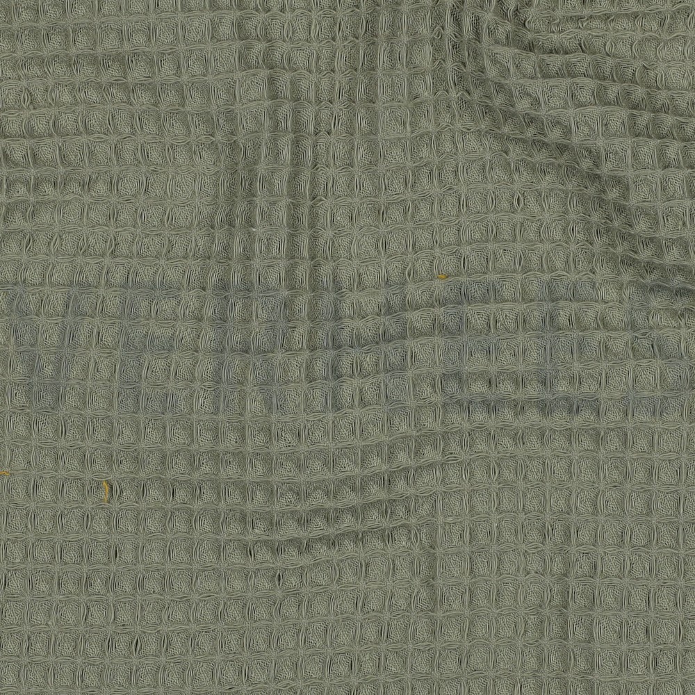 COTTON WAFFLE DARK MINT #7