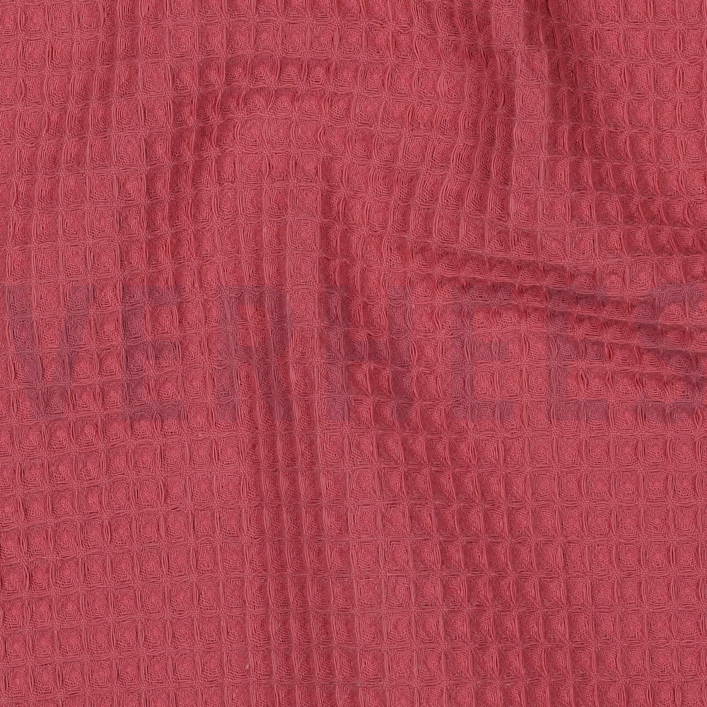 COTTON WAFFLE DARK ROSE #7