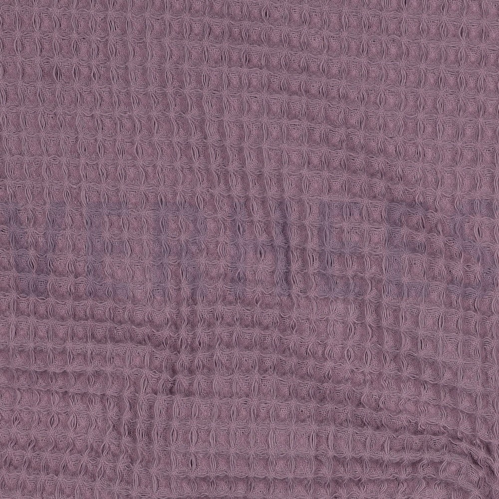 COTTON WAFFLE OLD PURPLE #7