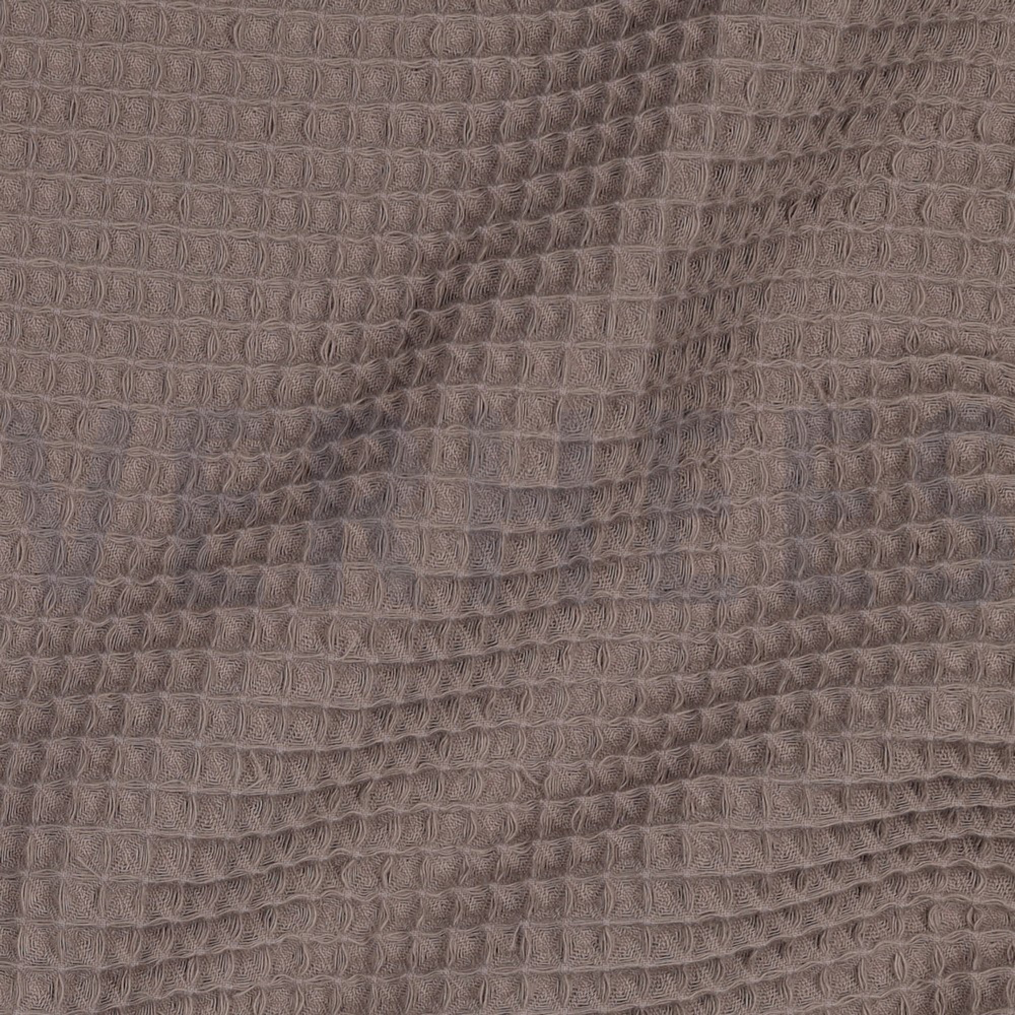 BAUMWOLLE WAFFEL TAUPE (high resolution) #2