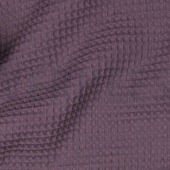 COTTON WAFFLE MULBERRY #7