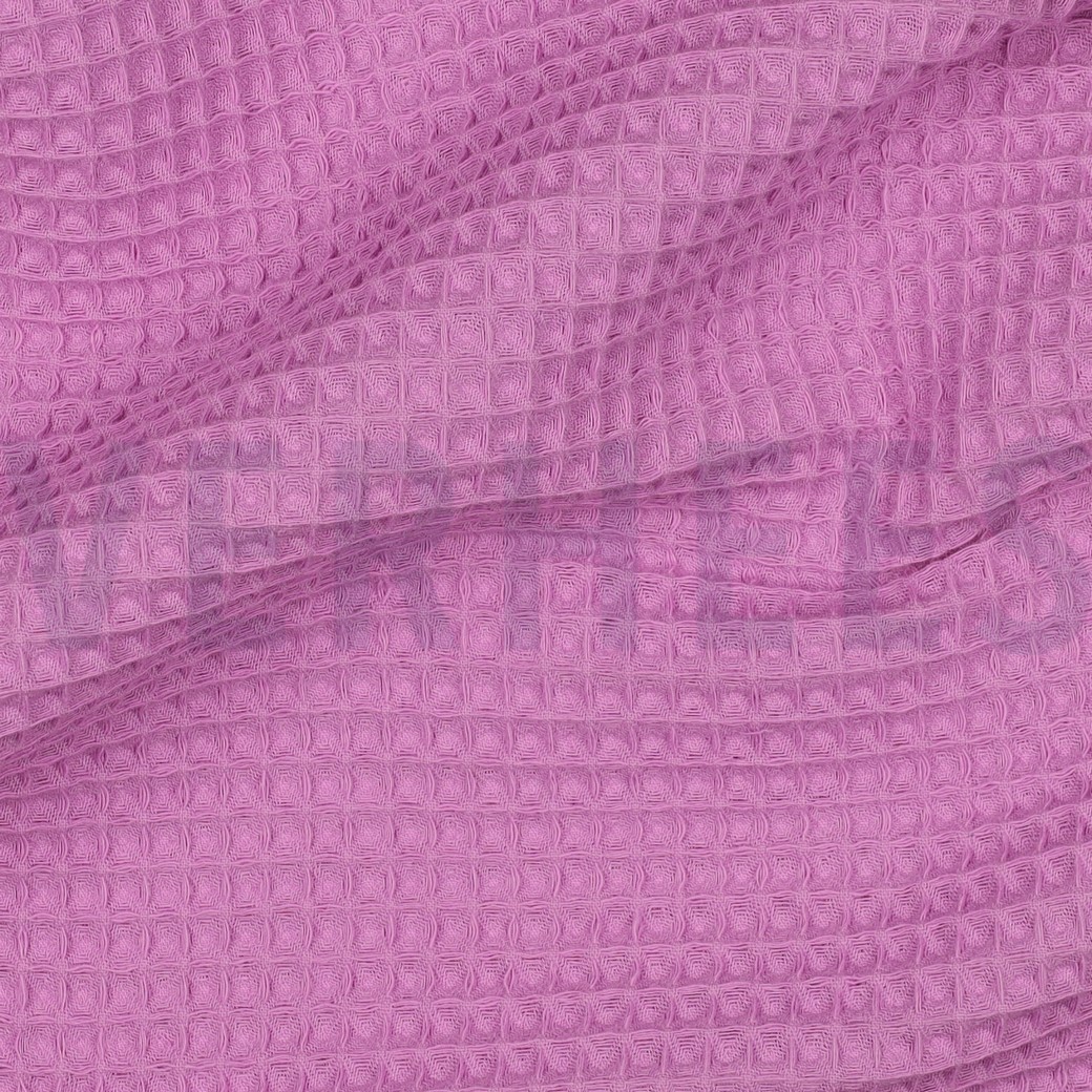 BAUMWOLLE WAFFEL ROSA #7