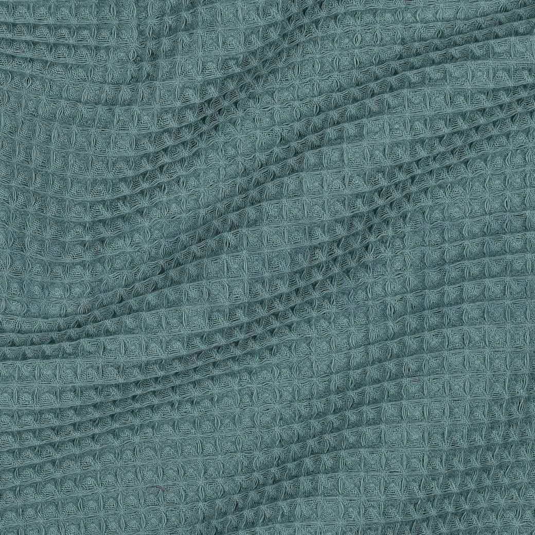 COTON NID D'ABEILLE CYAN #7