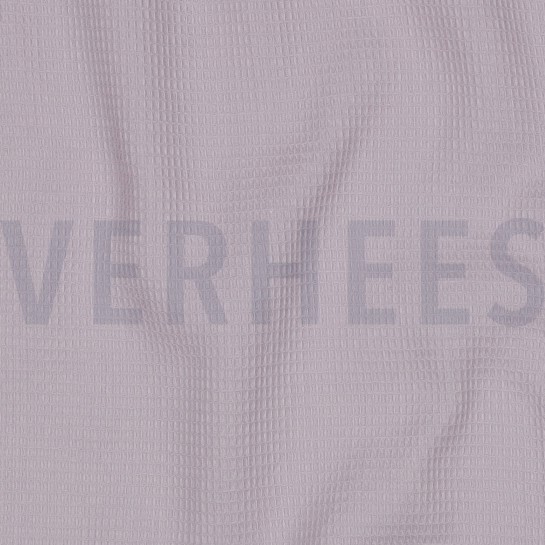 BAUMWOLLE MINI-WAFFELPIQUÉ ALT LILA #7