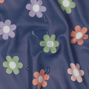 REGENMANTEL BLUMEN JEANSBLAU (thumbnail) #2