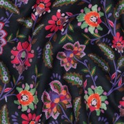 SOFTSHELL DIGITAL FLOWERS NAVY (thumbnail) #2