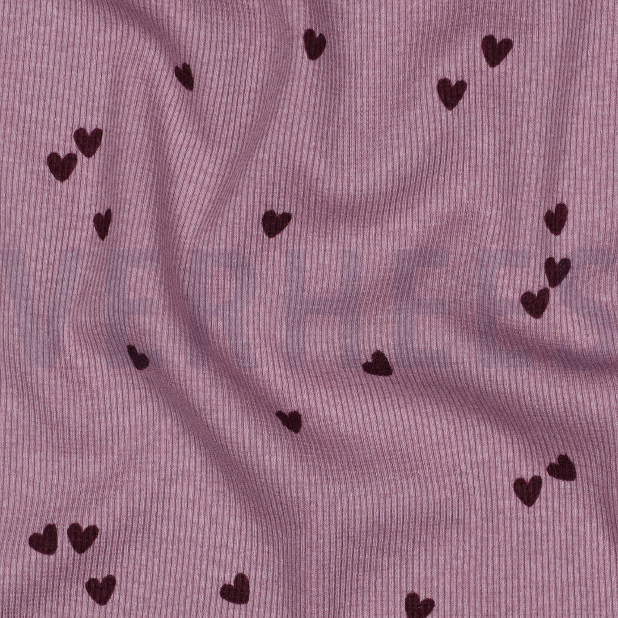JERSEY CÔTELÉ COEURS MAUVE (high resolution) #2