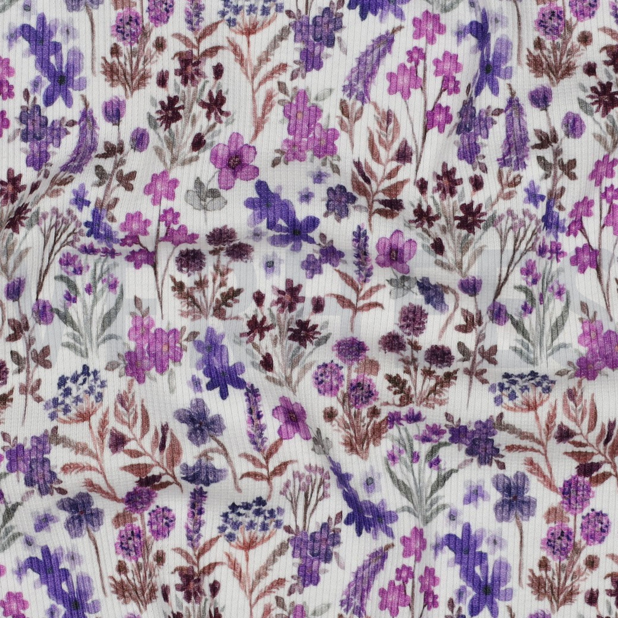 RIB JERSEY DIGITAL FLOWERS COBALT (high resolution) #2