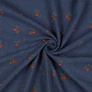 DOUBLE GAUZE ORANGES JEANS (thumbnail) #2