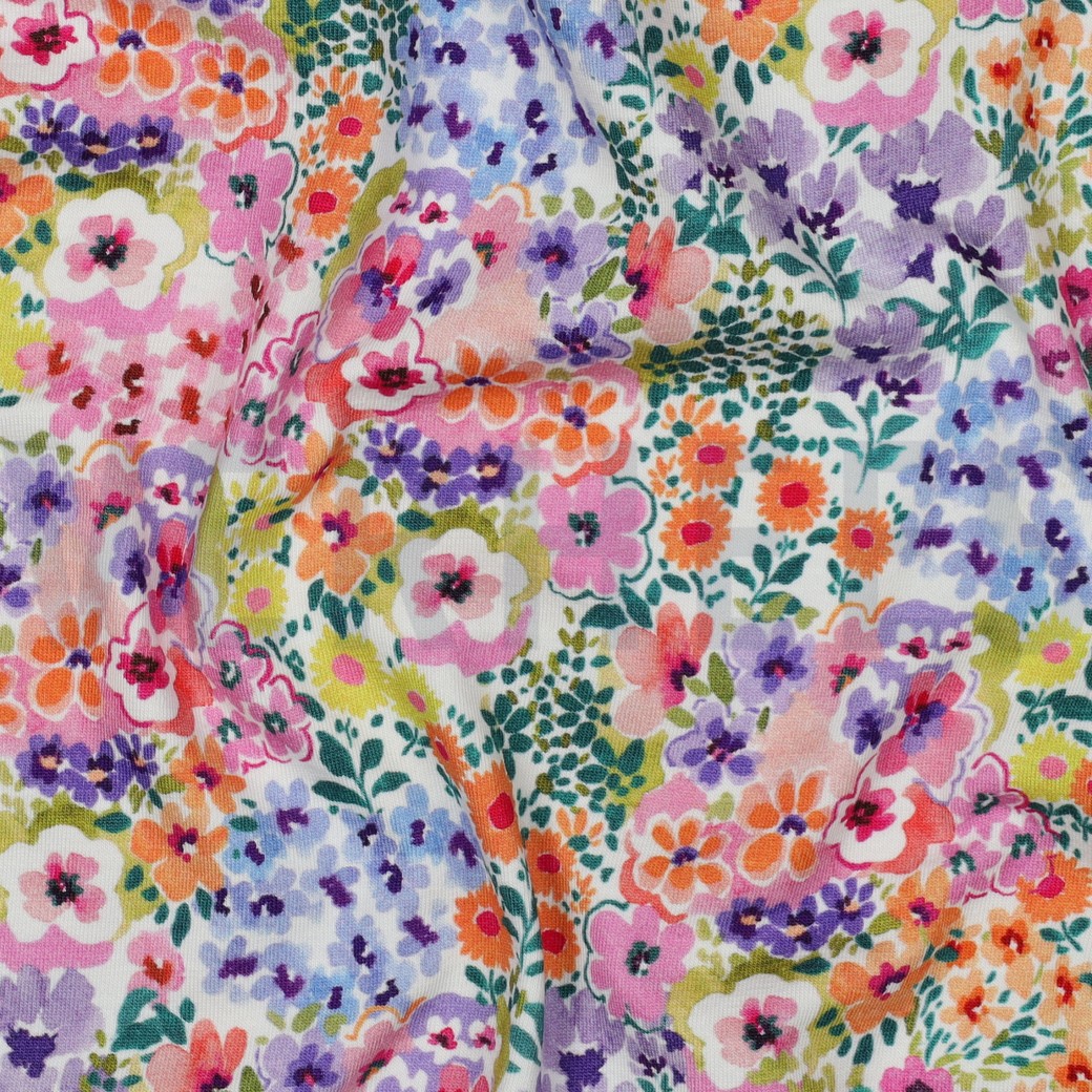 JERSEY DIGITAAL BLOEMEN MULTI #7