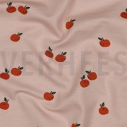 JERSEY GOTS FRUITS MAUVE CLAIR (thumbnail) #2