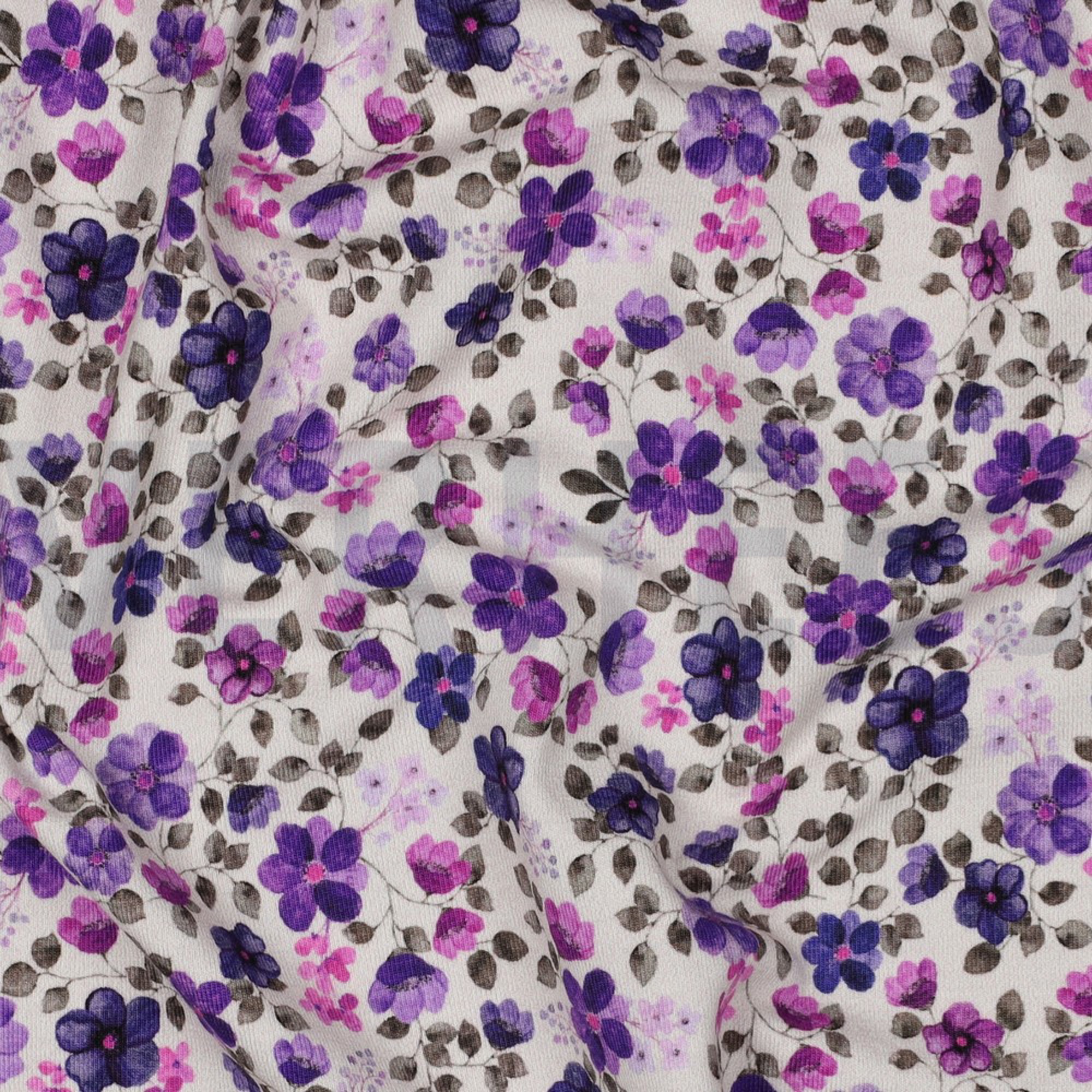 JERSEY GOTS DIGITAL BLUMEN LILA/VIOLETT (high resolution) #2