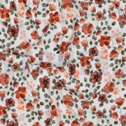 JERSEY GOTS DIGITAAL BLOEMEN WIT/PERZIK (thumbnail) #2