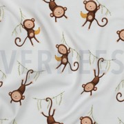 JERSEY GOTS DIGITAL ANIMALS WHITE (thumbnail) #2