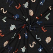 JERSEY MELANGE COOLE MONSTER ANTHRAZIT MELIERT (thumbnail) #2