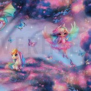 FRENCH TERRY DIGITAL FÉES ROSE (thumbnail) #2