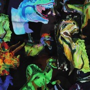 SWEAT DIGITAL DINOSAURS BLACK (thumbnail) #2