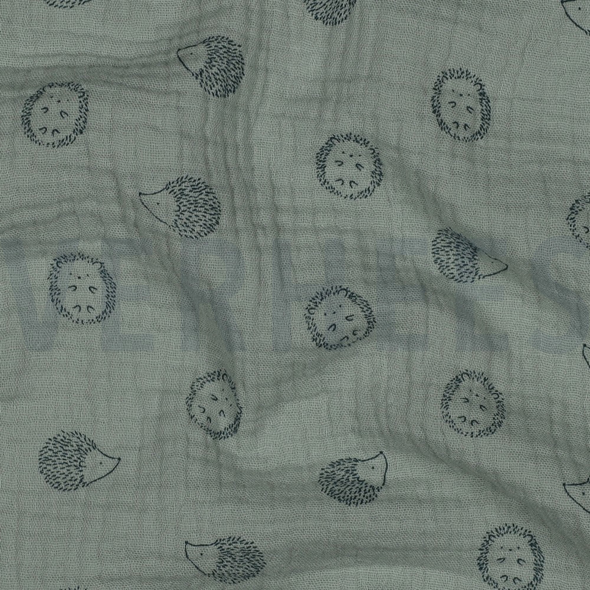 DOUBLE GAUZE HEDGEHOG NILE (high resolution) #2