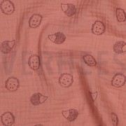 DOUBLE GAUZE HEDGEHOG BLUSH (thumbnail) #2