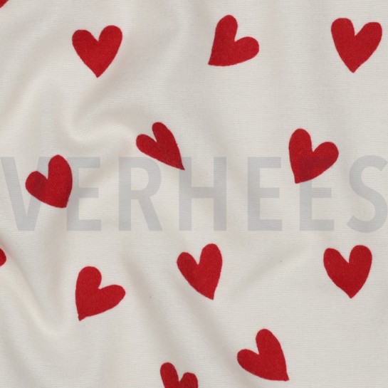 FLANNEL HEARTS OFFWHITE #7