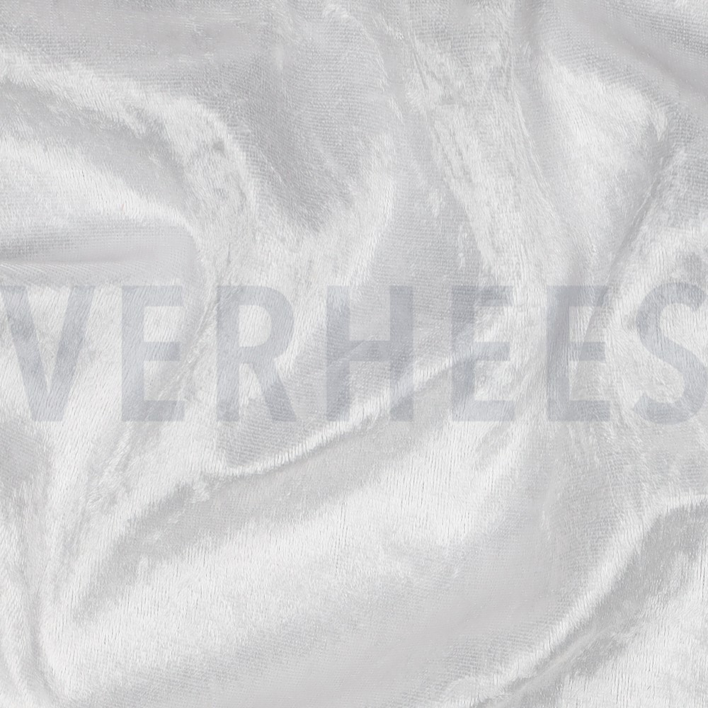 CRUSHED VELOURS WHITE #7