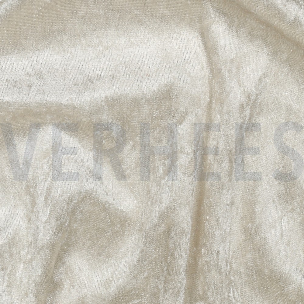 VELOURS DE PANNE ECRU #7