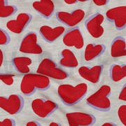 SWEAT MELANGE CŒURS ROUGE (thumbnail) #2