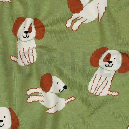 SOFT SWEAT CHIENS VERT ARMÉE #7