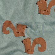 JOGGING SQUIRRELS OLD GREEN (thumbnail) #2