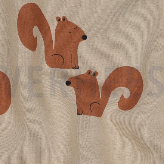 JOGGING SQUIRRELS SAND #7