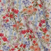 LINNEN VISCOSE CREPE DIGITAAL BLOEMEN GEBROKEN WIT (thumbnail) #2