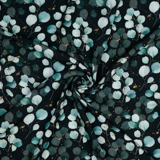 VISCOSE RADIANCE DIGITAL EUCALYPTUS BLACK #7