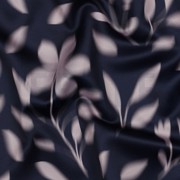 ROYAL MICRO SATIN DIGITAL FLOWERS NAVY (thumbnail) #2
