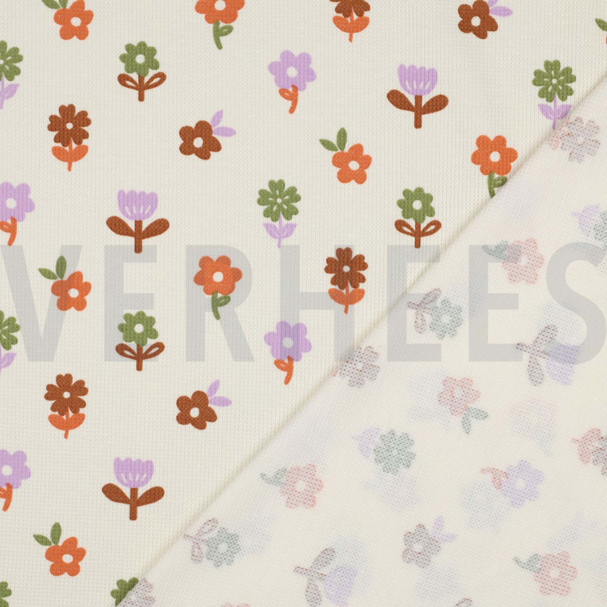 WAFELJERSEY BLOEMEN GEBROKEN WIT (high resolution) #2