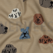 WAFFELJERSEY HUNDE HELLBRAUN (thumbnail) #2