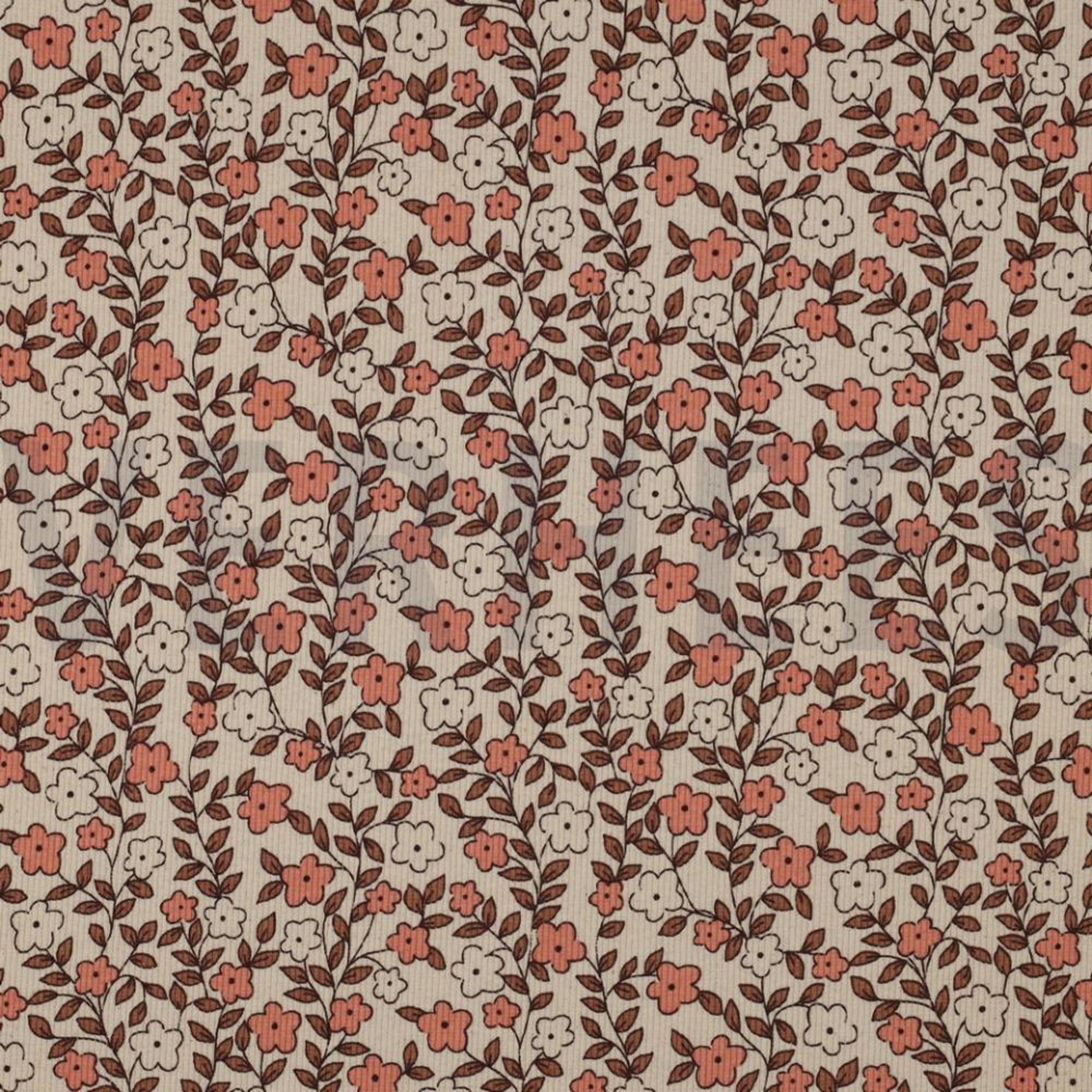 RIPPJERSEY GOTS NATURAL BLUMEN NATUR (high resolution) #2