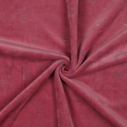 NICKY VELOURS GLITTER HEARTS MAUVE (thumbnail) #2