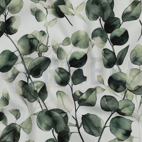 TOILE DÉCORATION DIGITAL EUCALYPTUS VERT #7