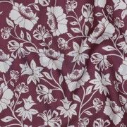 LENZING™ ECOVERO™ FLEURS MAUVE (thumbnail) #2