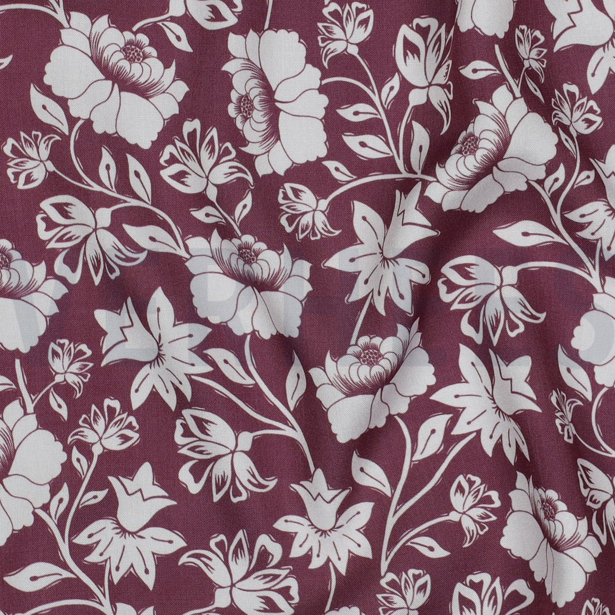 LENZING™ ECOVERO™ FLEURS MAUVE (high resolution) #2