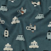 FINE POPLIN VEHICLES PETROL (thumbnail) #2