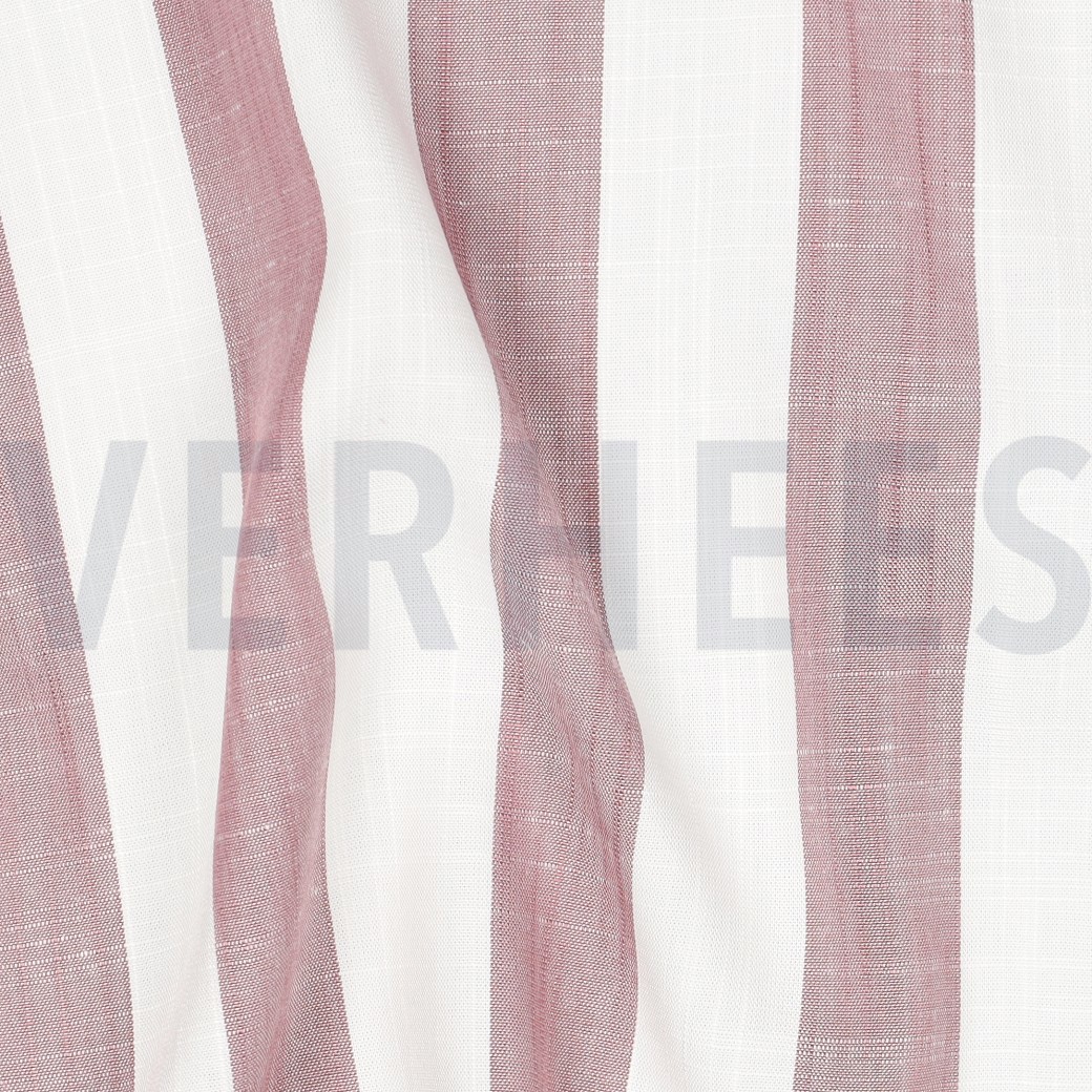 VISCOSE GARENGEVERFD STREPEN BLUSH #7