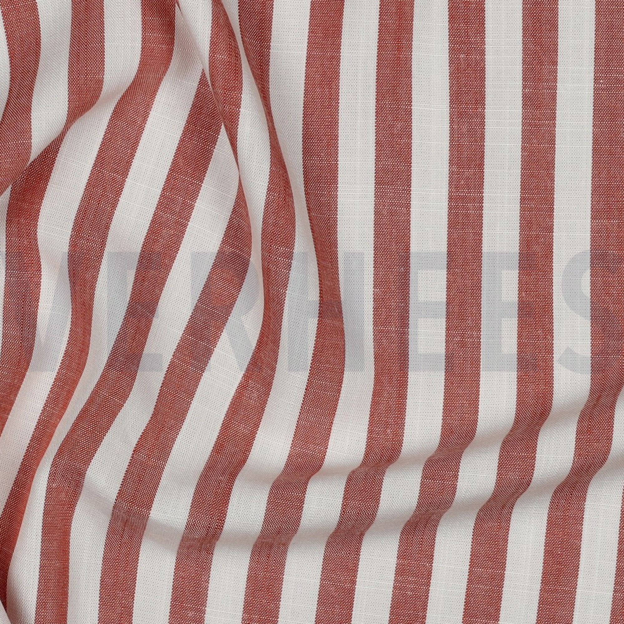 VISKOSE GARNGEFÄRBT STREIFEN ORANGE (high resolution) #2